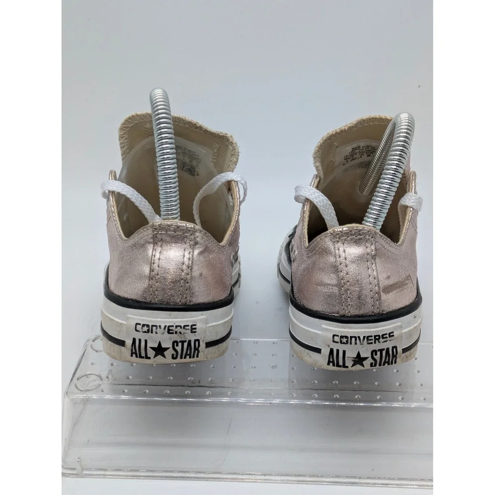 Converse Chuck Taylor All Star Metallic Pink Low Top Sneakers Women Size 5